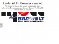 mott-radwelt.de Webseite Vorschau
