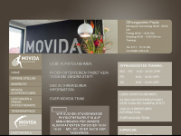 movida-physiotherapie.de Webseite Vorschau