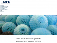 mps-prototypen.de Webseite Vorschau