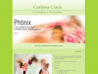 corinna-clack.de Webseite Vorschau
