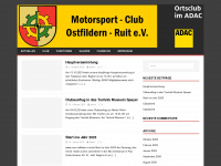 msc-ostfildern-ruit.de Webseite Vorschau