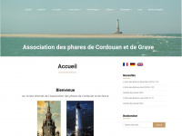 asso-cordouan.fr Webseite Vorschau