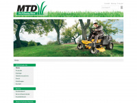 mtd.ch Webseite Vorschau