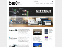 bittner-audio.com Webseite Vorschau