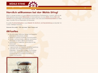 muehle-sting.de Webseite Vorschau