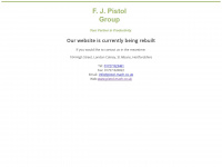 pistol-mach.co.uk Webseite Vorschau