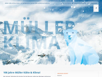 mueller-klima.de Webseite Vorschau