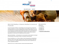 mueller-metallbau-gmbh.de Webseite Vorschau