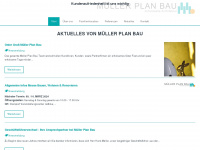 mueller-plan-bau.de Webseite Vorschau