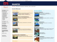 mueller-raumtex.de Webseite Vorschau