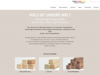 muenchinger-holz.de Webseite Vorschau