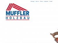 muffler-holzbau.de Webseite Vorschau