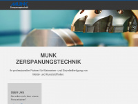munk-zerspanungstechnik.de Webseite Vorschau