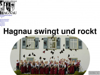 musikkapelle-hagnau.de Webseite Vorschau