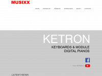 ketron-musixx.de Webseite Vorschau