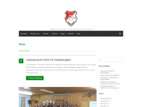 musikverein-tannhausen.de Webseite Vorschau