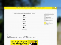 mv-dietmanns.de Webseite Vorschau
