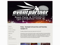 eventpartner-musik.de Webseite Vorschau