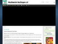 mv-bochingen.de Webseite Vorschau