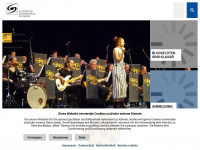 musikschule-sinsheim.de Webseite Vorschau
