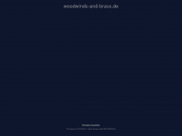 woodwinds-and-brass.de Webseite Vorschau