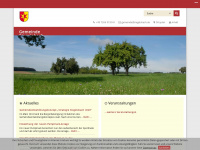 siegelsbach.de Webseite Vorschau