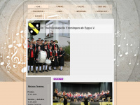 musikverein-emmingen.de Webseite Vorschau