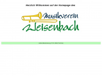 mvweisenbach.de Webseite Vorschau