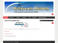 mv-maubach.de Webseite Vorschau
