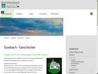 gosbach.de Webseite Vorschau