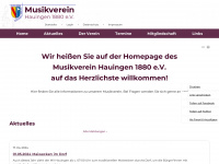 Musikverein-hauingen.de