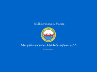 musikverein-muehlhofen.de Webseite Vorschau