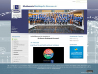 stadtkapelle-wernau.de Webseite Vorschau