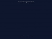 musikverein-gersbach.de Webseite Vorschau