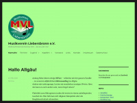 mv-liebersbronn.de Webseite Vorschau