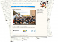 stadtmusik-triberg.de Webseite Vorschau