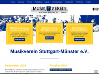 mv-muenster.de Webseite Vorschau