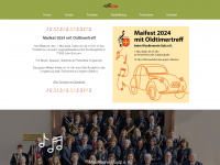 musikverein-sulz.de Webseite Vorschau