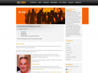 djbibi.de Webseite Vorschau