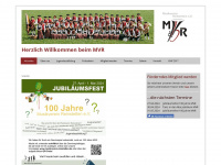 musikverein-reinstetten.de Webseite Vorschau