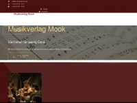 musikverlag-mook.de Webseite Vorschau