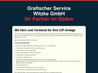 witzke-gmbh.com Webseite Vorschau
