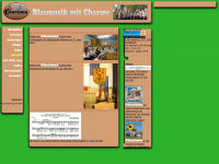 blaskapelle-charisma.de Webseite Vorschau