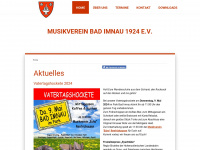 musikverein-bad-imnau.de Webseite Vorschau