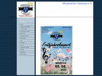 mvobernau.de Webseite Vorschau