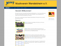 mv-wendelsheim.de Webseite Vorschau