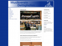 mv-dettighofen.de Webseite Vorschau