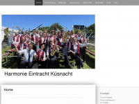harmonie-kuesnacht.ch Webseite Vorschau