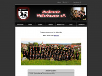 mv-wolfenhausen.de Webseite Vorschau