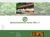 ssv-karsau.de Webseite Vorschau